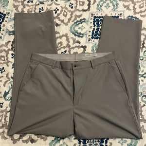Mens Grey Greg Norman 34x34 Golf Pants